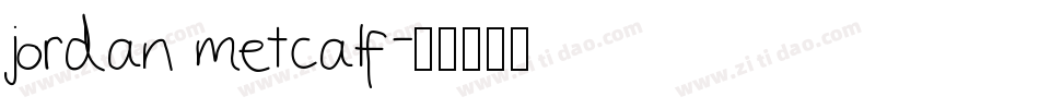 jordan metcalf字体转换